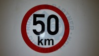 M25 Aufkleber 50 km/h M25 Aufkleber 50 km/h