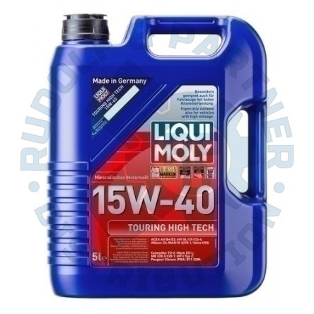 Motorenöl Touring High Tech 15W-40 5L